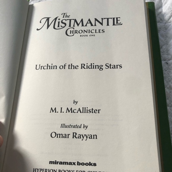 The Mistmantle Chronicles book 1 - The Urchin of the Riding Stars. Summer read! - Picture 6 of 10